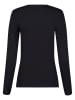 Skiny Longsleeve in Schwarz