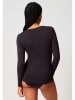 Skiny Longsleeve in Schwarz