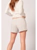 Skiny Pyjama-Shorts in Hellgrau