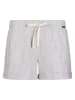 Skiny Pyjama-Shorts in Hellgrau
