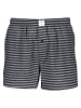 Skiny Boxershorts in Dunkelblau/ Grau