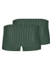 Skiny 2-delige set: boxershorts groen