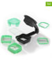 Nicer Dicer 7-delige snijmessenset ''Nicer Dicer Quick'' zwart/groen