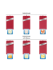 Nicer Dicer 12tlg. Schneider-Set ''Nicer Dicer Mando'' in Rot/ Grau