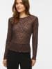 Vila Bluse "Fay" in Braun