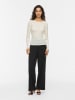Vila Bluse "Fay" in Creme