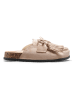 C'M Pantoletten in Taupe