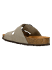 Wojas Leder-Pantoletten in Beige
