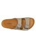 Wojas Leder-Pantoletten in Beige