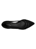 Wojas Leder-Ballerinas in Schwarz