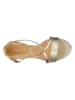 Wojas Leder-Sandaletten in Gold