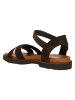 Wojas Leren sandalen bruin
