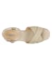 Wojas Leder-Keilsandaletten in Beige