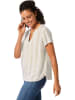 WITT WEIDEN Bluse in Beige/ Weiß