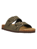 NOU Pantoletten "Bundao" in Khaki