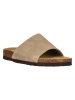 NOU Leder-Pantoletten "Amarante" in Beige