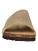 NOU Leder-Pantoletten "Amarante" in Beige