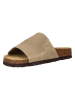 NOU Leder-Pantoletten "Amarante" in Beige