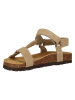 NOU Leder-Sandalen "Cyprian" in Beige