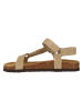 NOU Leder-Sandalen "Cyprian" in Beige