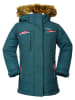 Peek U Parka zimowa "Frankie" w kolorze zielonym