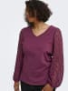 ONLY Carmakoma Blouse paars