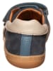 Wheat Leder-Sneakers "Barres" in Dunkelblau