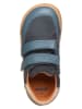 Wheat Leder-Sneakers "Barres" in Dunkelblau