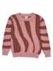 müsli Pullover in Rosa/ Hellbraun