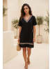 SOULSHAE Kleid in Schwarz