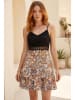 SOULSHAE Kleid in Schwarz/ Bunt