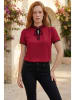 SOULSHAE Bluse in Rot
