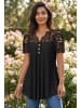 SOULSHAE Blouse zwart