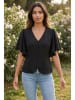 SOULSHAE Bluse in Schwarz