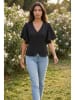 SOULSHAE Bluse in Schwarz