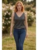 SOULSHAE Top w kolorze antracytowym
