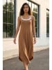 SOULSHAE Kleid in Hellbraun