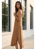 SOULSHAE Kleid in Hellbraun