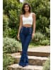 SOULSHAE Spijkerbroek - slim fit - donkerblauw