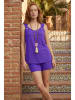 SOULSHAE 2-delige outfit paars