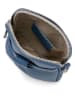 Lia Biassoni Leren smartphonetas "Paglia" blauw - (B)15 x (H)20 x (D)1 cm