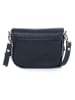 Lia Biassoni Leder-Umhängetasche "Neva" in Dunkelblau - (B)20 x (H)16 x (T)6 cm