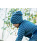 GEGGAMOJA Beanie in Türkis/ Dunkelblau