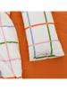 Happy Friday 2er-Set: Kissenbezüge ''Color Lines'' in Weiß/ Bunt