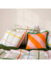 Happy Friday 2-delige set: kussenslopen ''Color Lines'' wit/meerkleurig