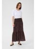 Kaffe Rok bordeaux/zwart