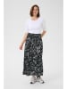 Kaffe Rok zwart/wit