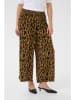 Kaffe Hose in Camel/ Schwarz