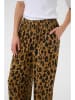 Kaffe Hose in Camel/ Schwarz
