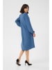 Kaffe Kleid in Blau